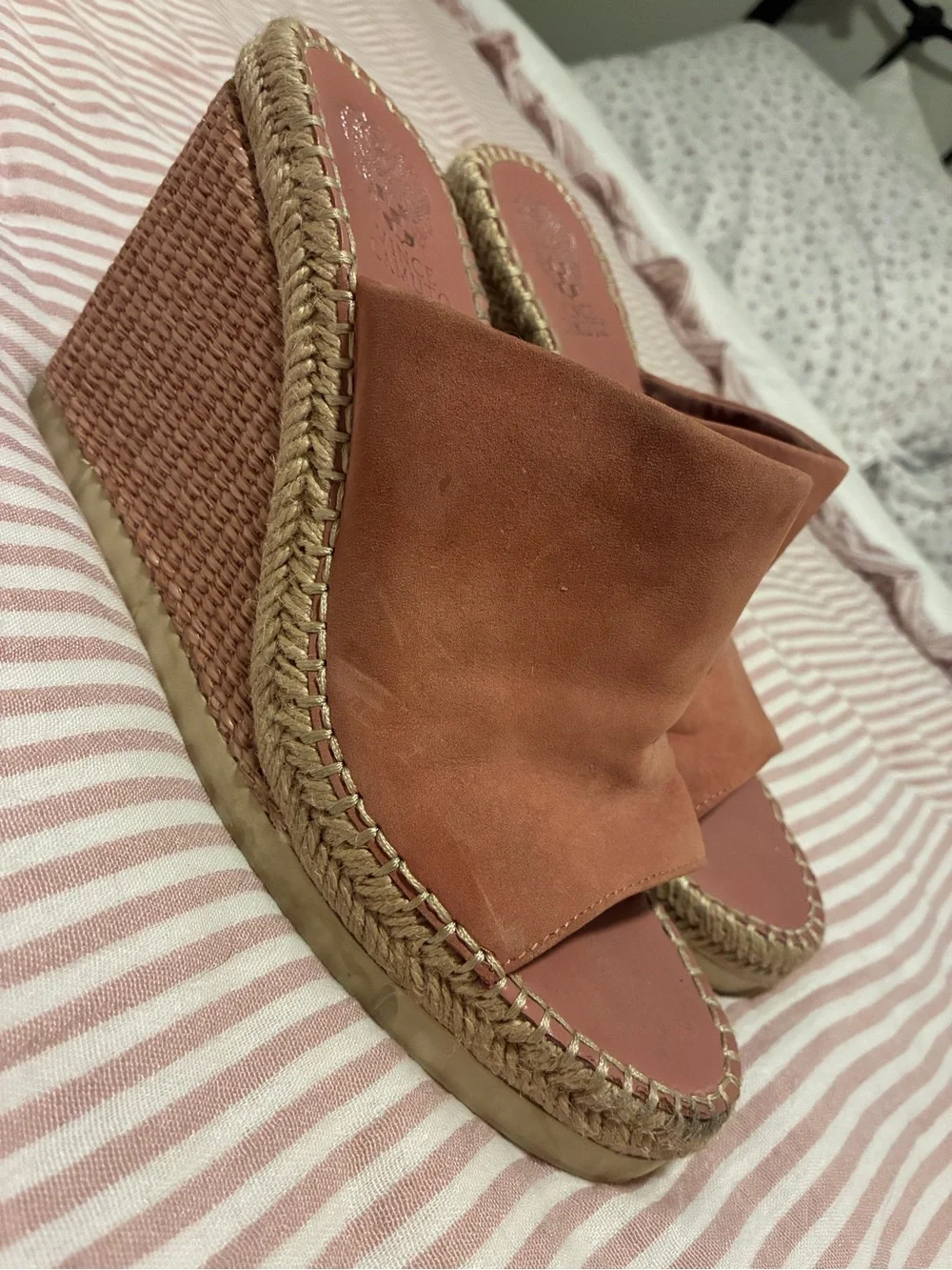 Vince Camuto soft suede